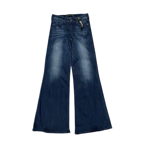 Express Denim - Express Jeans Womens Size 2R Wide Leg Flare Mid Rise NWT